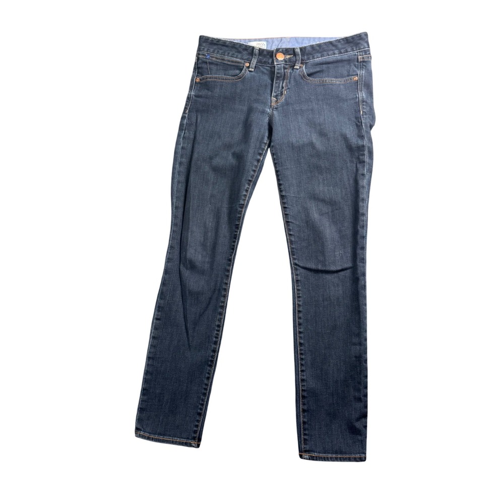 Gap 1969 Always Skinny Jeans Women 26/2a Dark Blue Low Rise‎ Denim Pants
